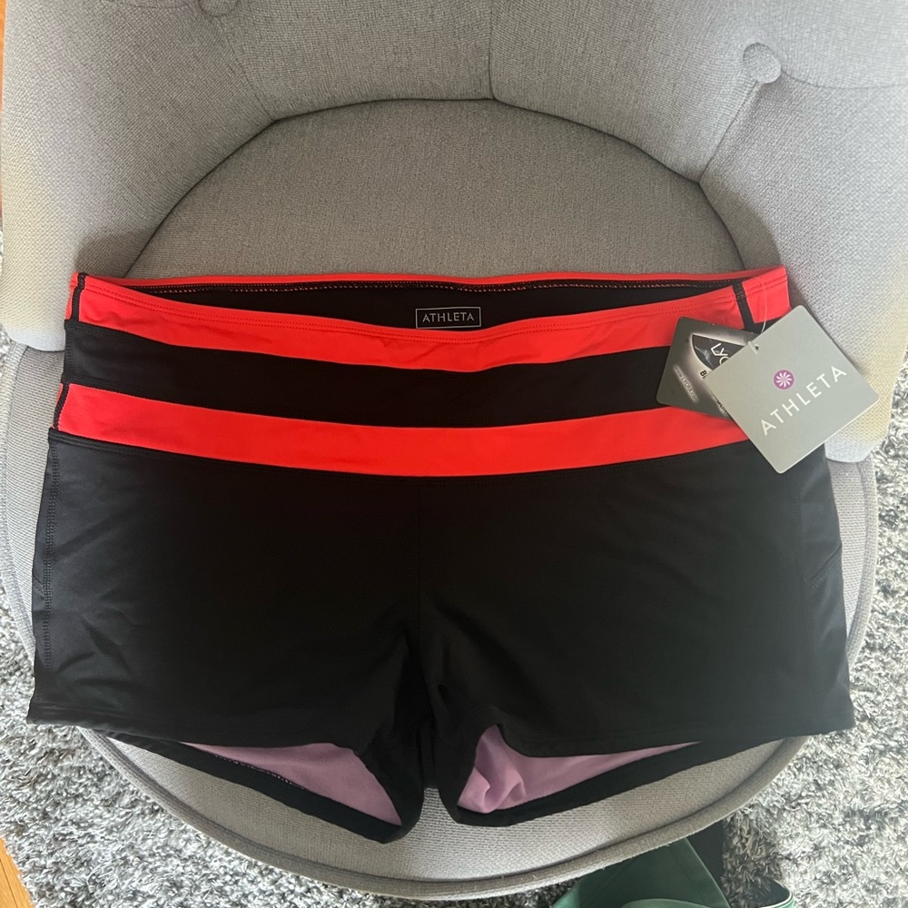 NWT Athleta Boy Swim Shorts - Size Large